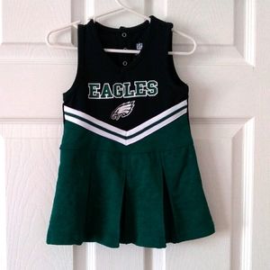 Philadelphia Eagles Toddler Cheerleader Dress